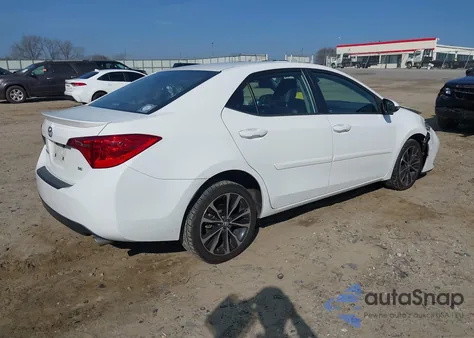 2017 Toyota Corolla Se z USA, uszkodzony, nr VIN 5YFBURHEXHP716018